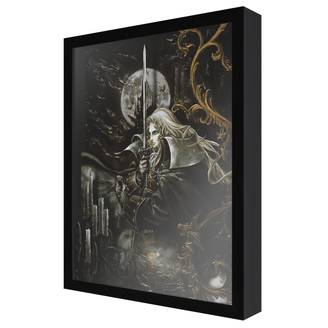 Castlevania: Symphony of the Night (Cover Art) – Retro Games Crafts