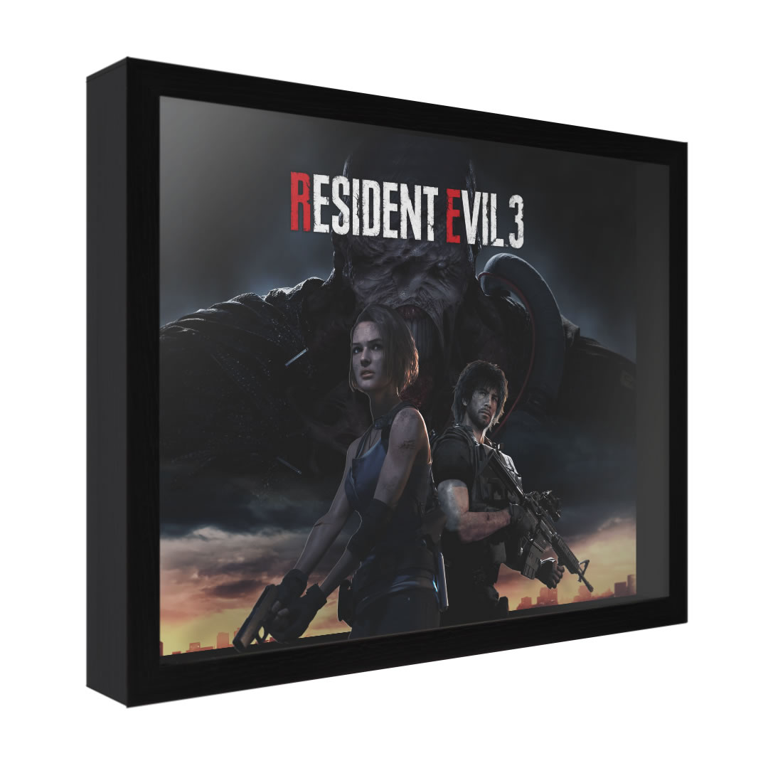 Resident Evil 3 Remake (Cover Art) – Retro Games Crafts