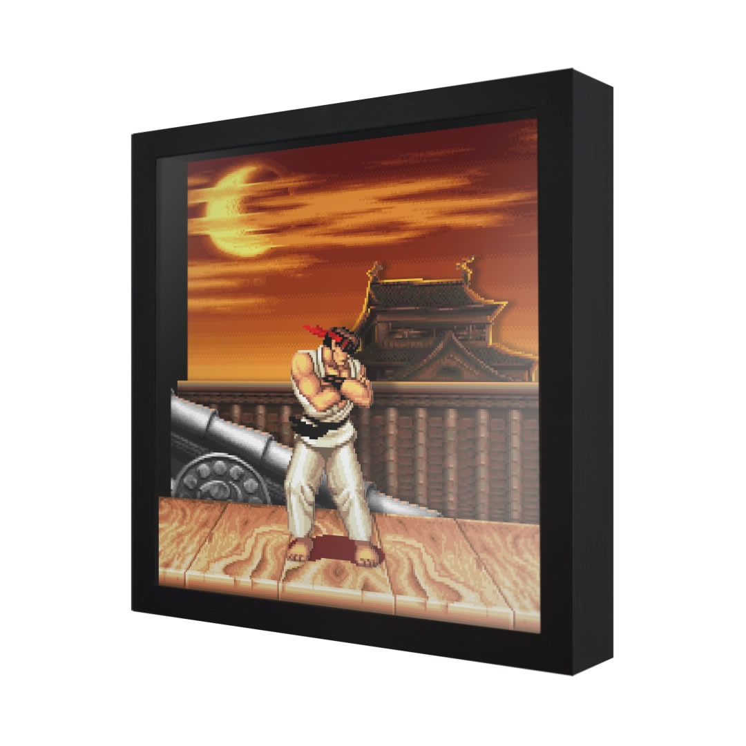 Street Fighter Alpha 2 evil Ryu Vs. Shin Akuma 3D Shadow 