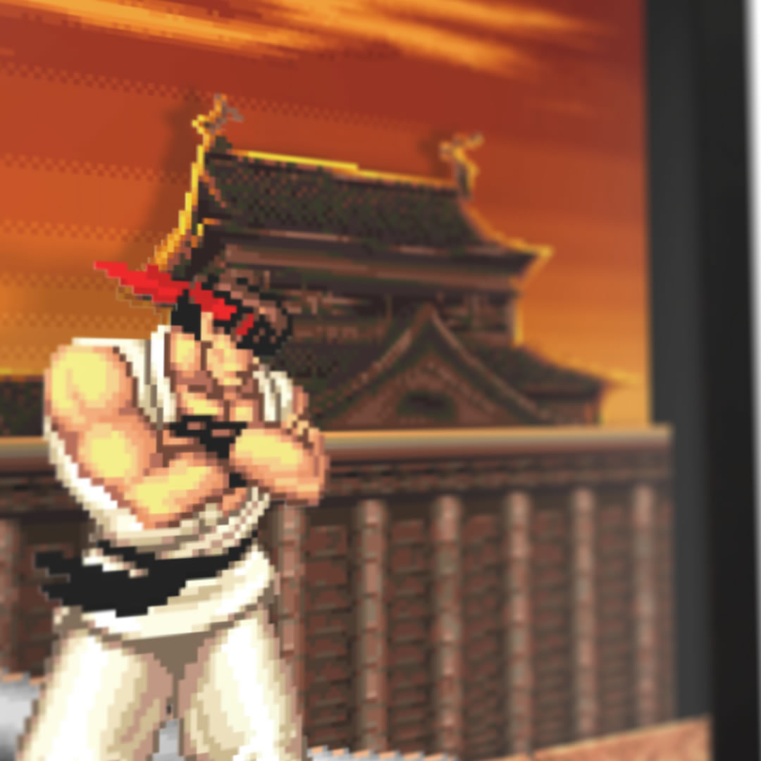 Super Street Fighter 2 (Ryu Stage) – Retro Games Crafts