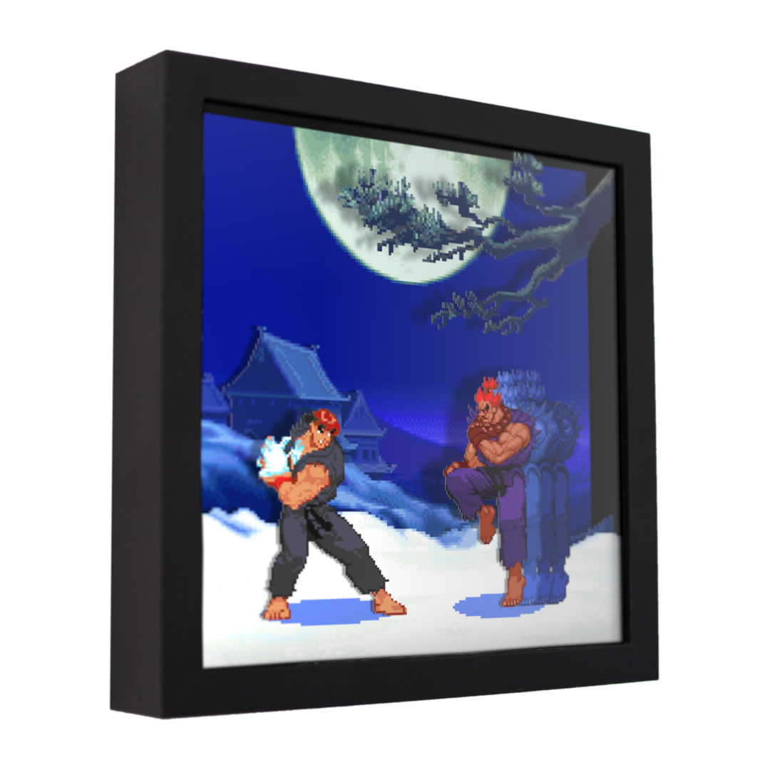 Street Fighter Alpha 2 (Evil Ryu vs. Shin Akuma) – Retro Games Crafts