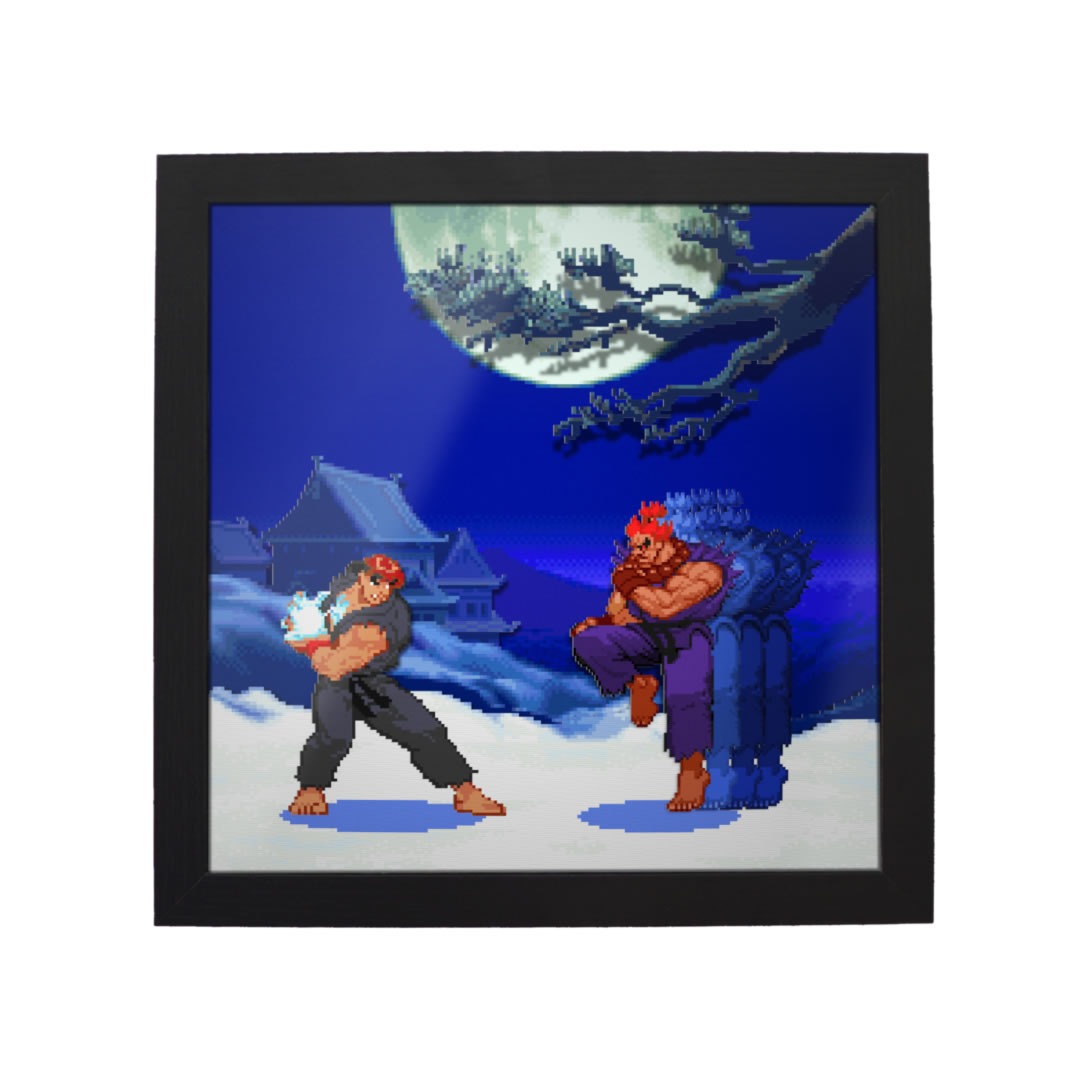 Street Fighter Alpha 2 (Evil Ryu vs. Shin Akuma)