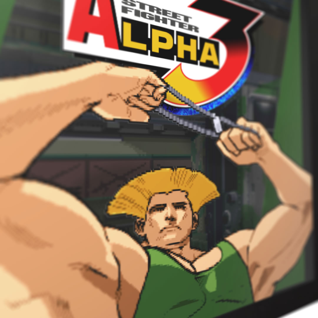 Street Fighter Alpha 3 (Guile Portrait)