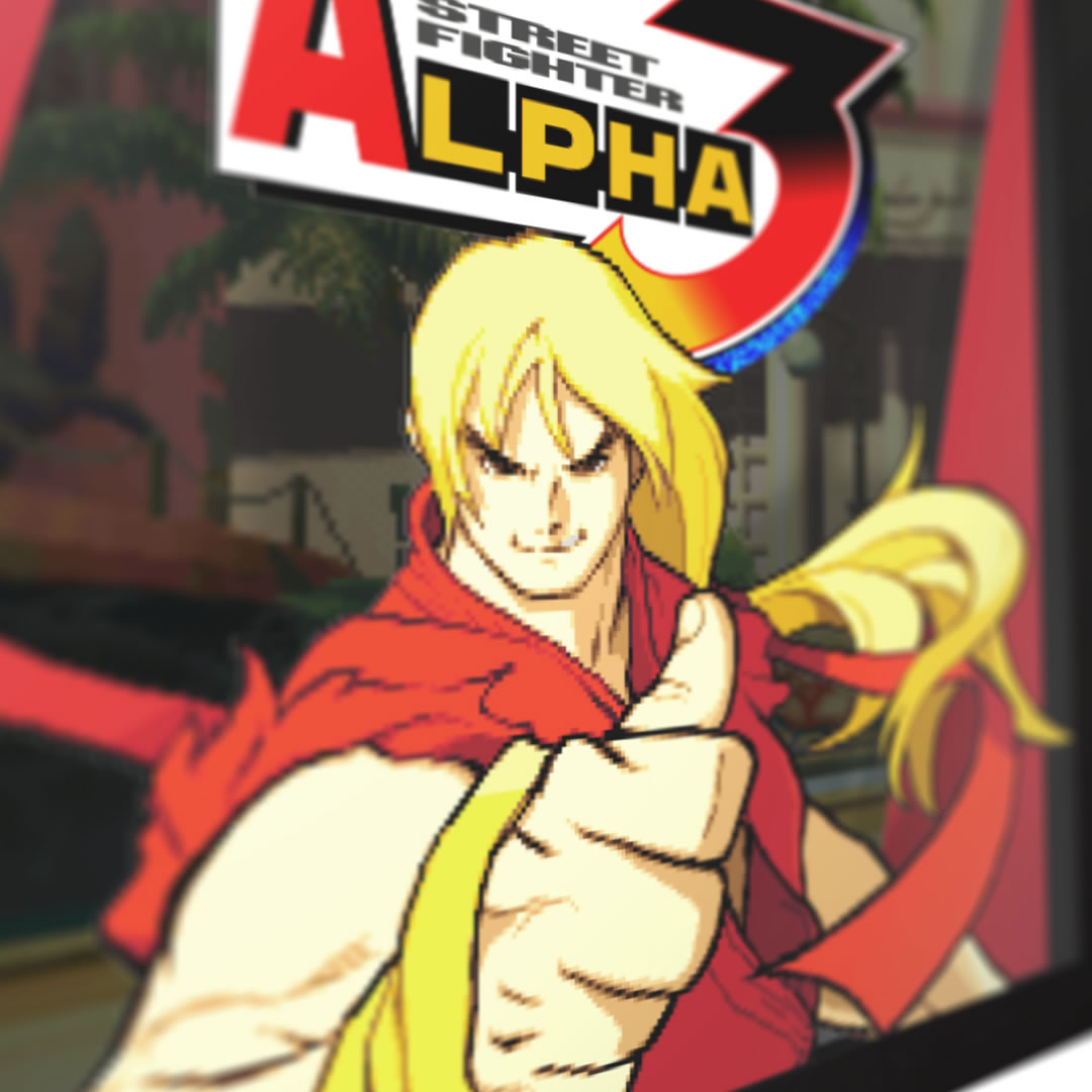 Street Fighter Alpha 3: Win portrait color edit