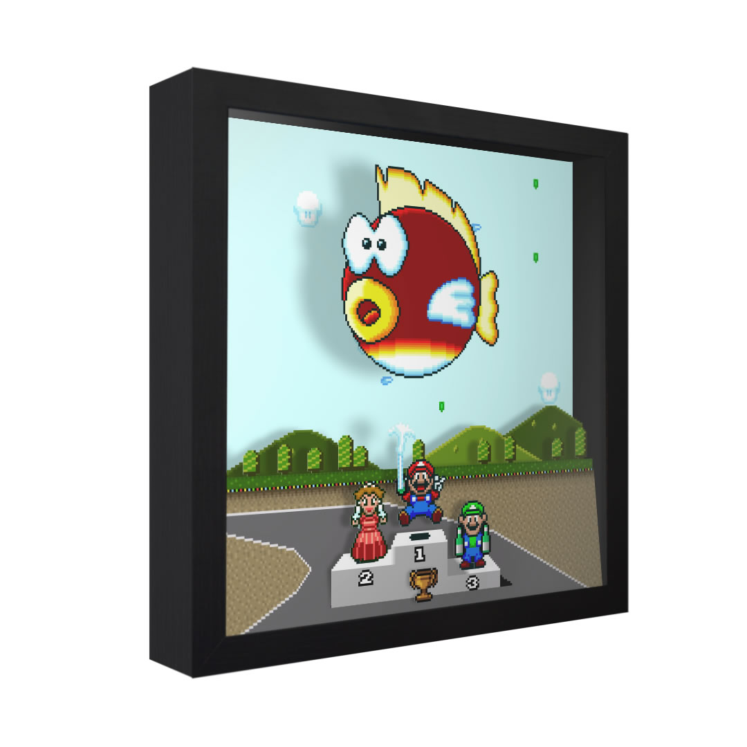 Super Mario Kart (Podium) – Retro Games Crafts