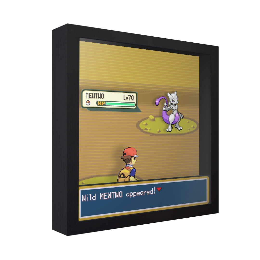 FireRed MewTwo Cave Cube – PastPixel