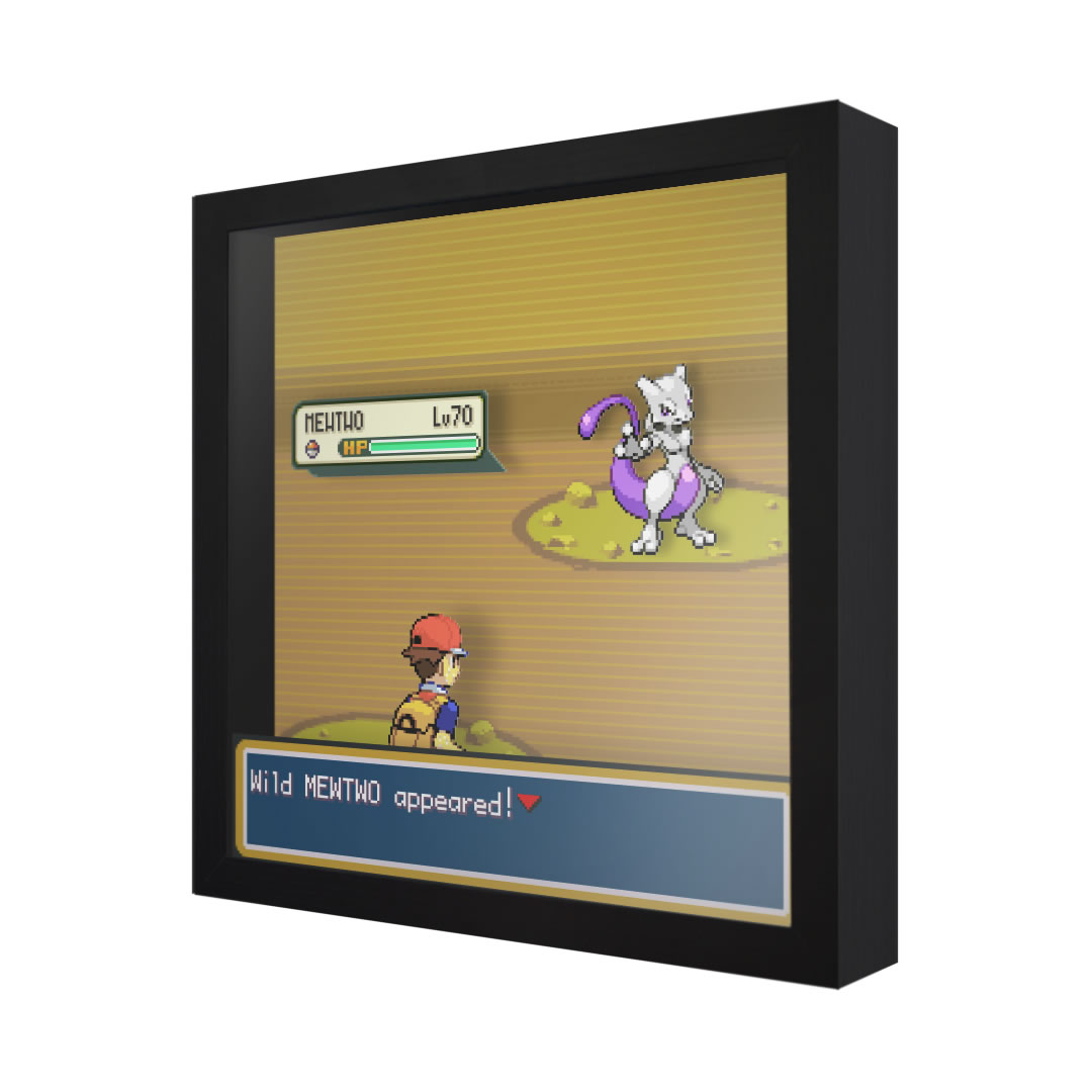 Pixilart - Mewtwo encounter pokemon red version by Anonymous