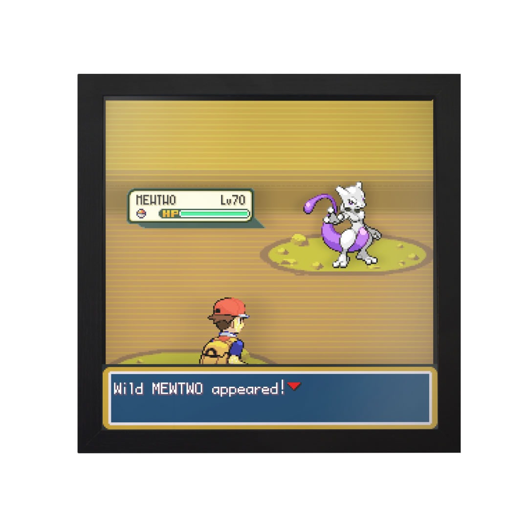 Pixilart - Mewtwo encounter pokemon red version by Anonymous