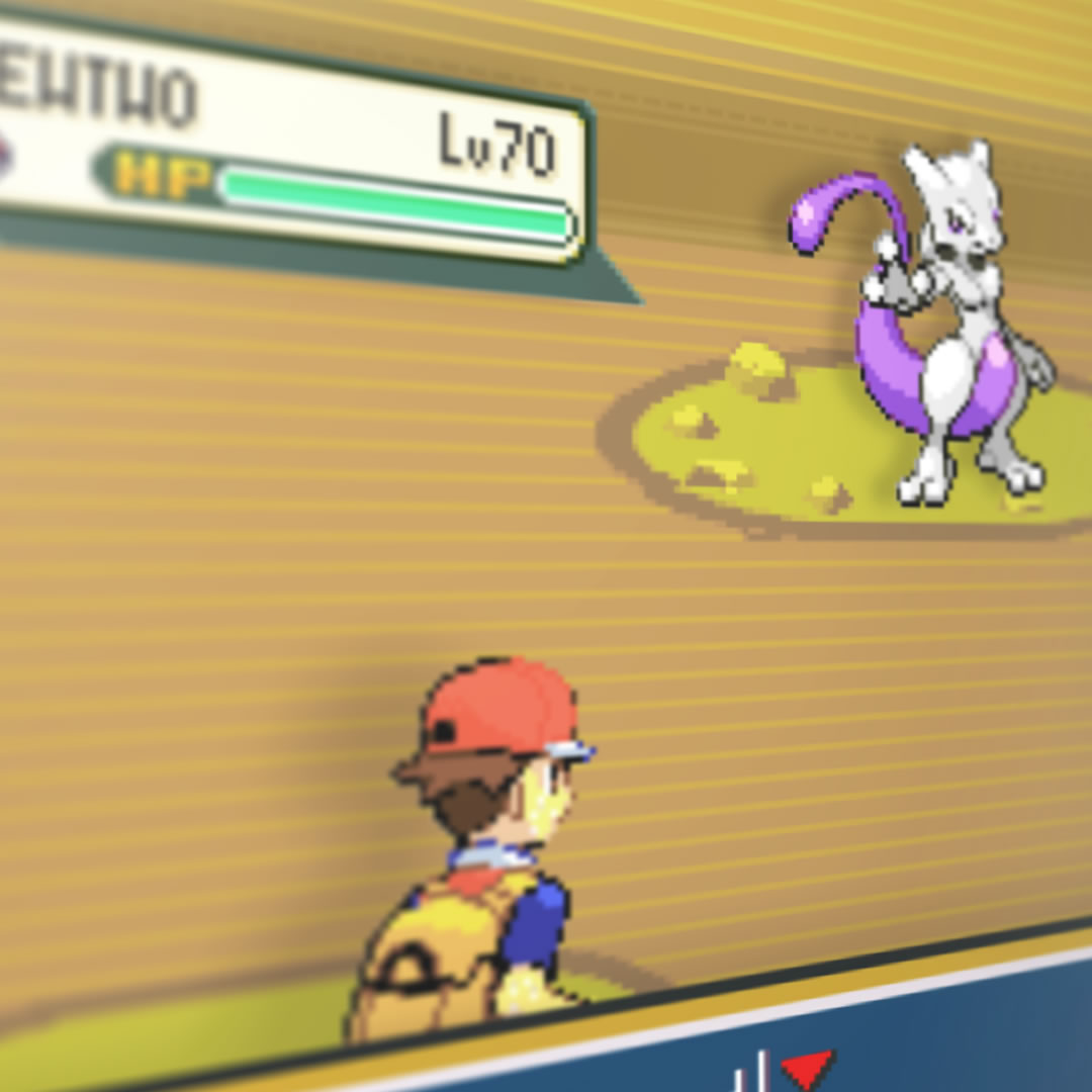 capturando mewtwo pokemon fire red